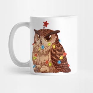 Christmas owl Mug